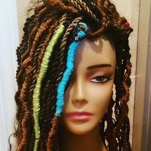 Boho crochet Box braids